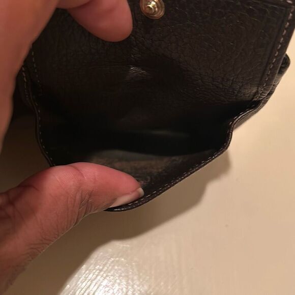 Gucci GG Canvas Bifold Wallet Classic Brown Monogram Logo Print Leather Trim - Picture 5 of 11